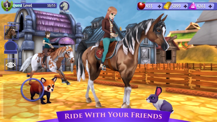 Как играть в horse riding tales