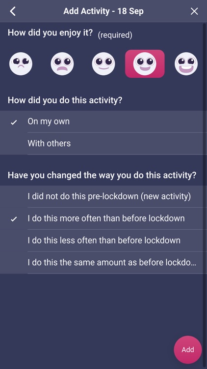 My Activity Journal screenshot-3