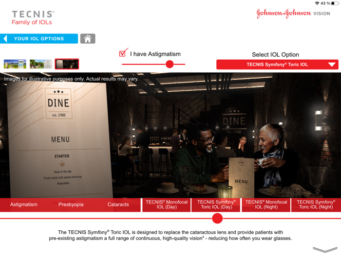 TECNIS® Vision Simulator