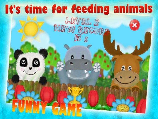 hand feeding animals cartoon