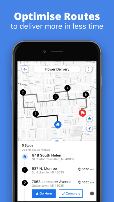 Upper Route Planner Optimizer screenshot 2