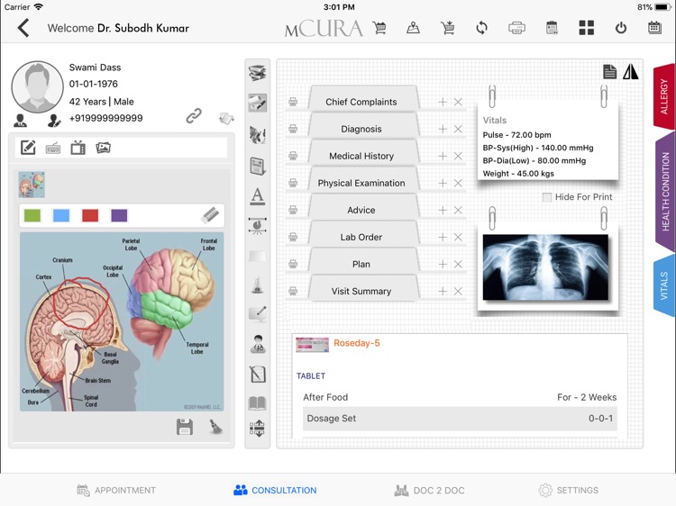 mCURA: Interactive EMR screenshot-5