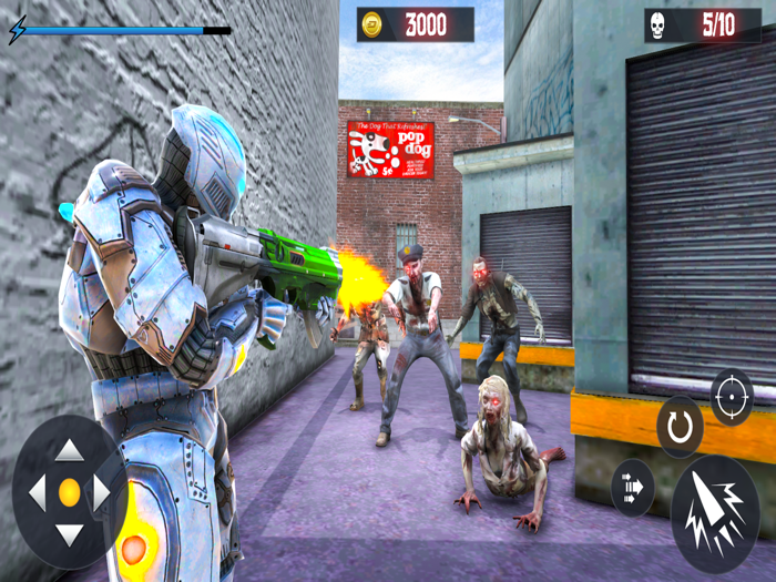 Robot Shooter Zombie Game