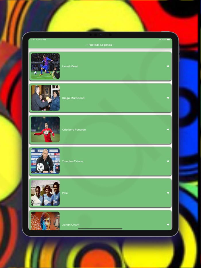 Football Legends  Audible