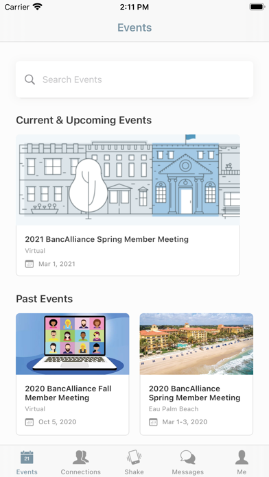 BancAlliance Events screenshot 2