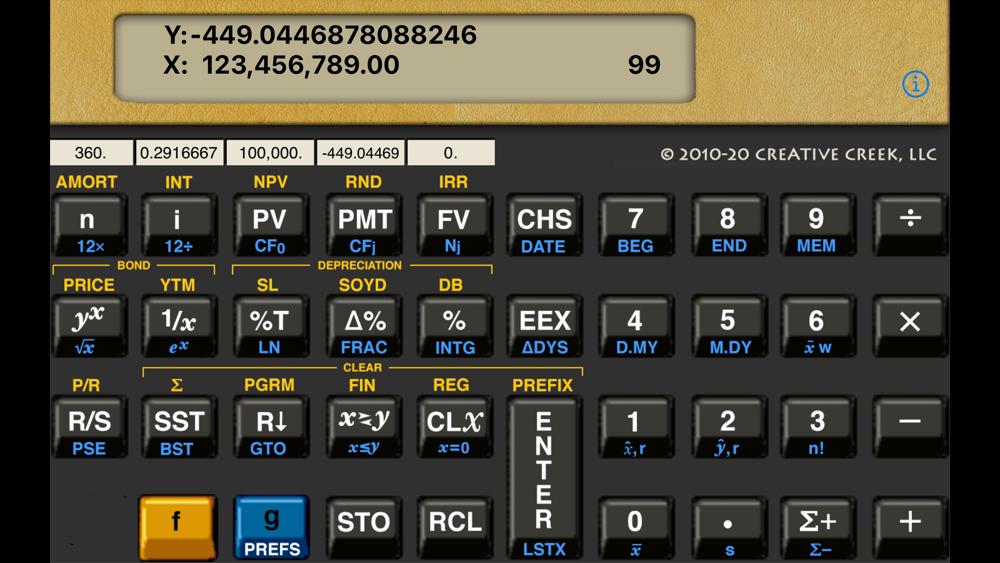 Mathu 12d Financial Calculator App For Iphone Free Download Mathu 12d Financial Calculator For Iphone At Apppure