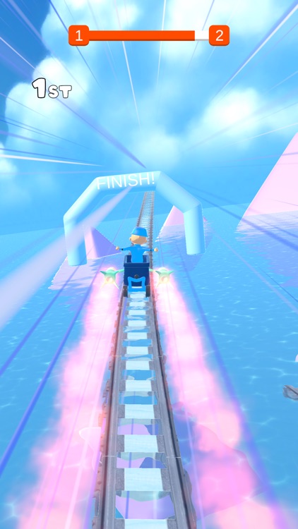 Roller Coaster Race screenshot-4