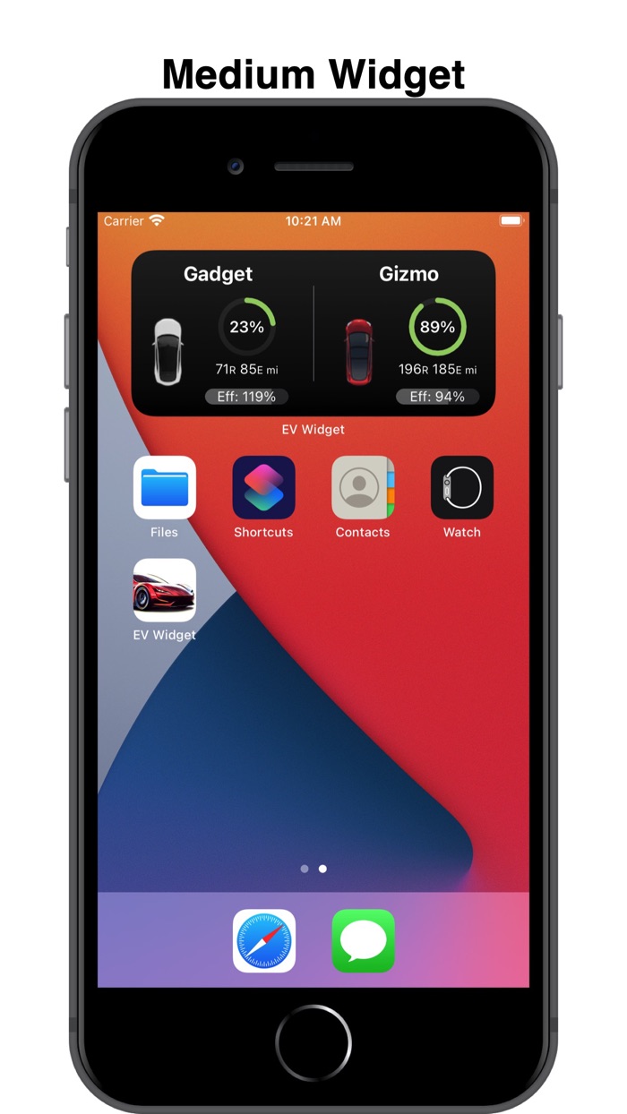 EV Widget for Model S/X/3/Y
