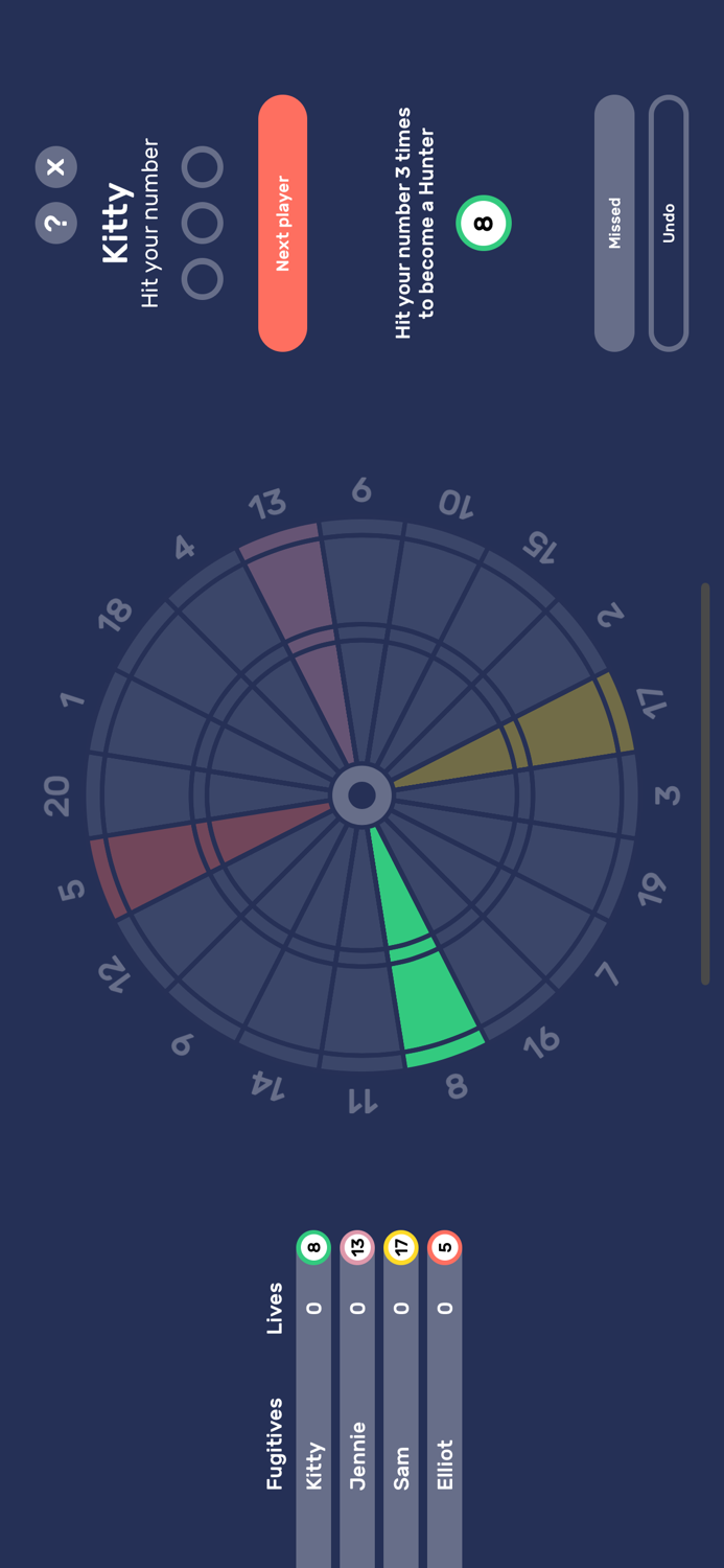 Who Darted? - Darts scoring