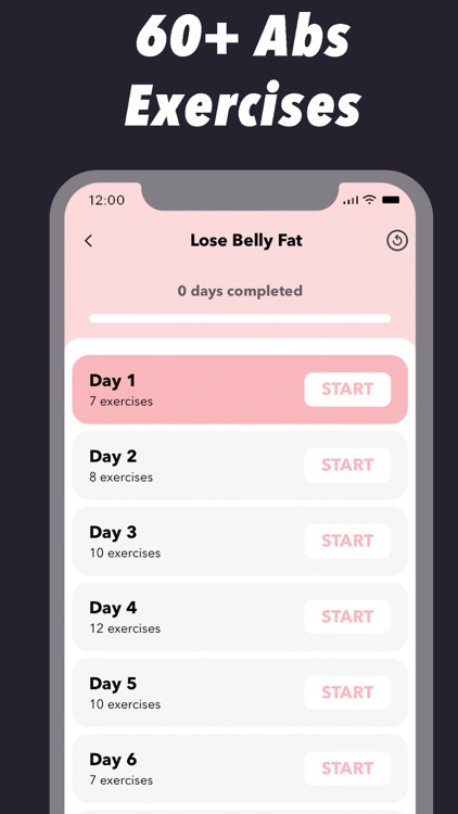 Abs Workout 30 Days Challenge screenshot-3