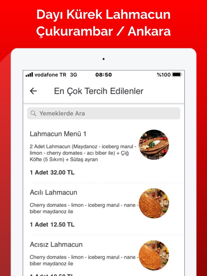 Dayı Kürek Lahmacun