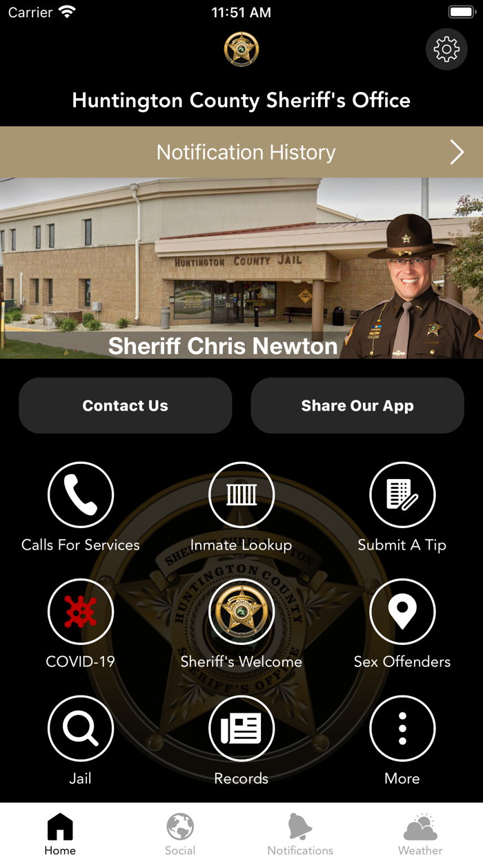 Huntington County Sheriff