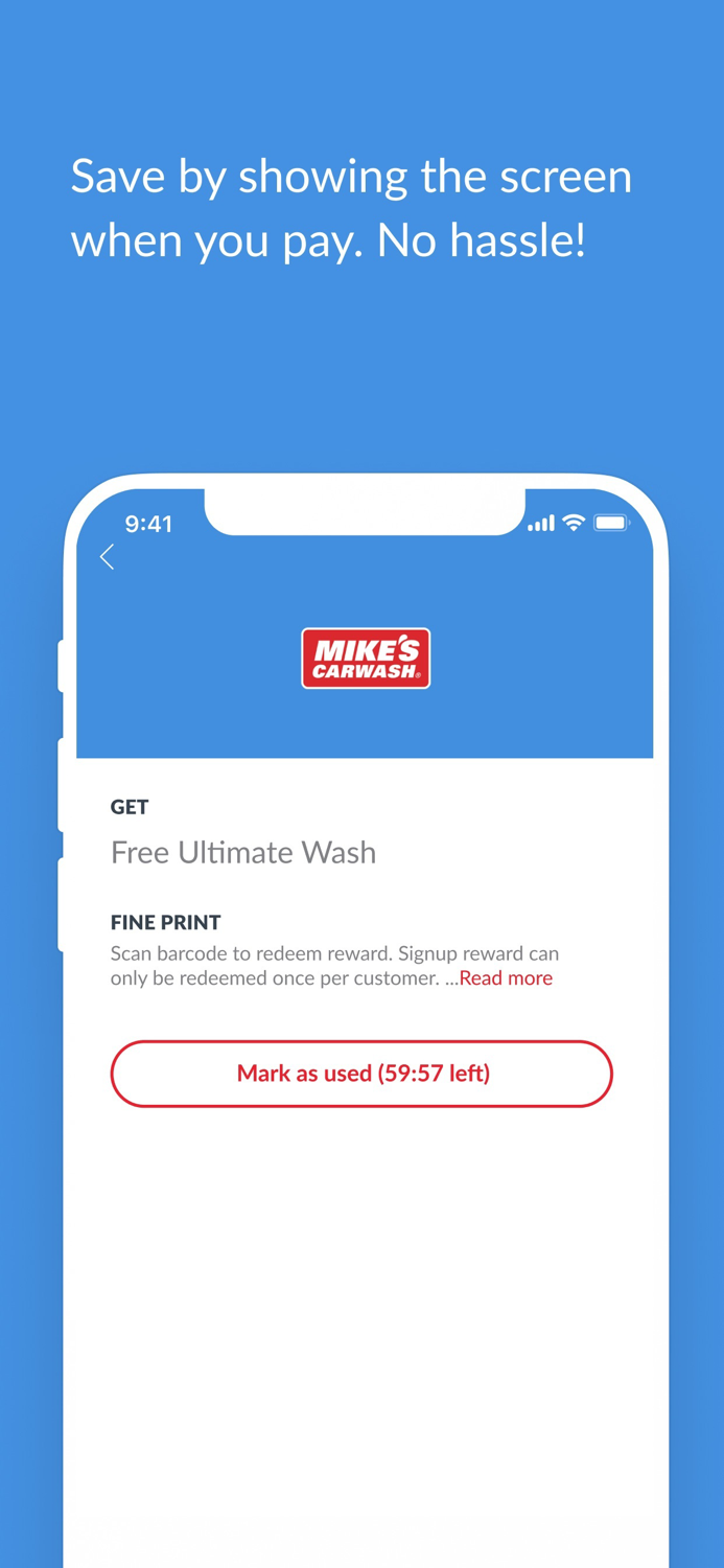 Mikes Carwash Rewards