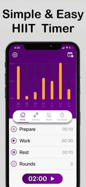 Interval Timer - HIIT Workout