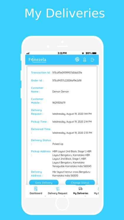 Fonezela Delivery screenshot-4