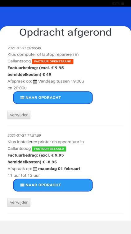 Mijn Diensten (voor vakmannen) screenshot-4