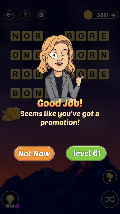 Mary’s Promotion - Word Game screenshot-3