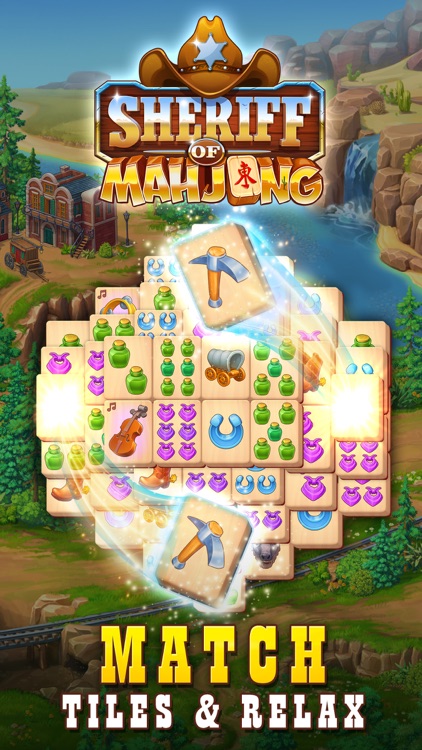 Sheriff of Mahjong screenshot-0