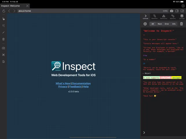 Screenshot 1 Inspect Browser iphone