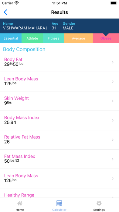 Body Analyzer Plus screenshot 4