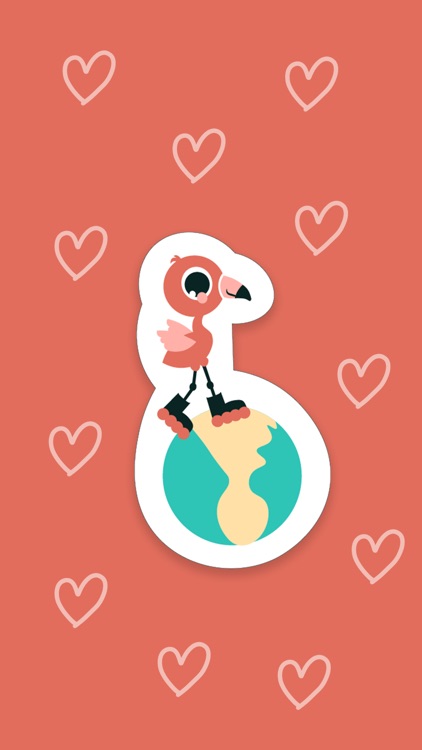 Tropicoji - Flamingo Stickers screenshot-3