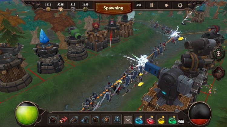 Gold Rush : 3D Epic Fantasy TD screenshot-5