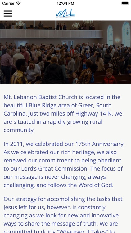 Mount Lebanon Baptist Church screenshot-6