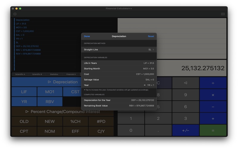 Financial Calculator
