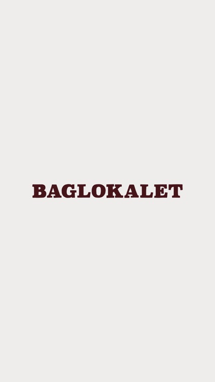 Baglokalet