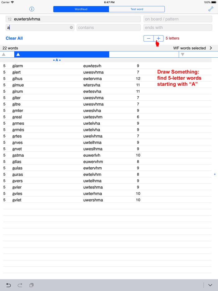 Dansk Words Finder Wordfeud