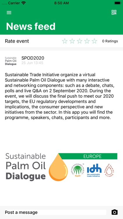 Sustainable Palm Oil Dialogue