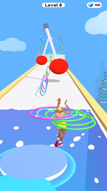 Hula Hoop Race 3D