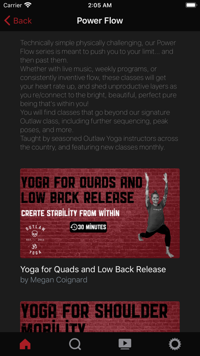 Outlaw Yoga Club screenshot 2