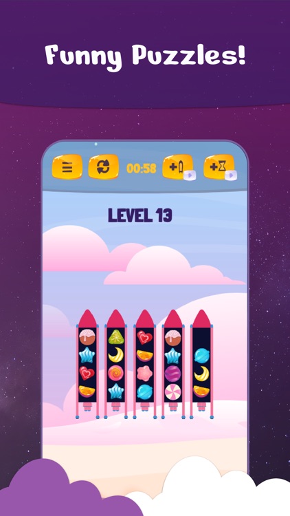 Rocket Sort Puzzle Games screenshot-4