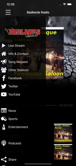 Game screenshot Badlands Radio apk