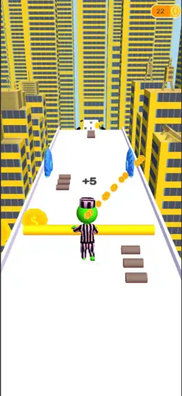 Game screenshot Roof Rails Jump : Fall Race 3D mod apk