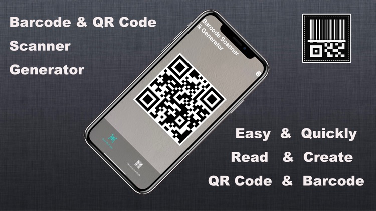 Barcode Scanner & Generator