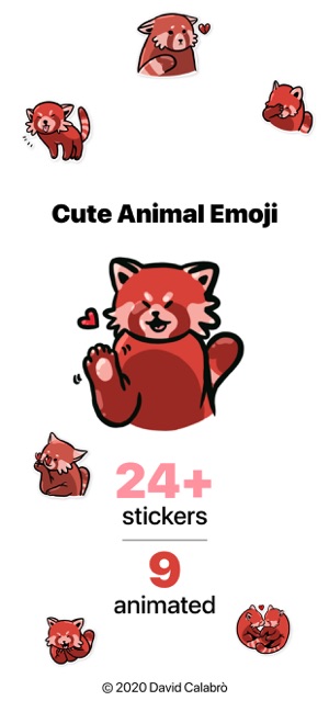 Cute Animal Emoji(圖1)-速報App