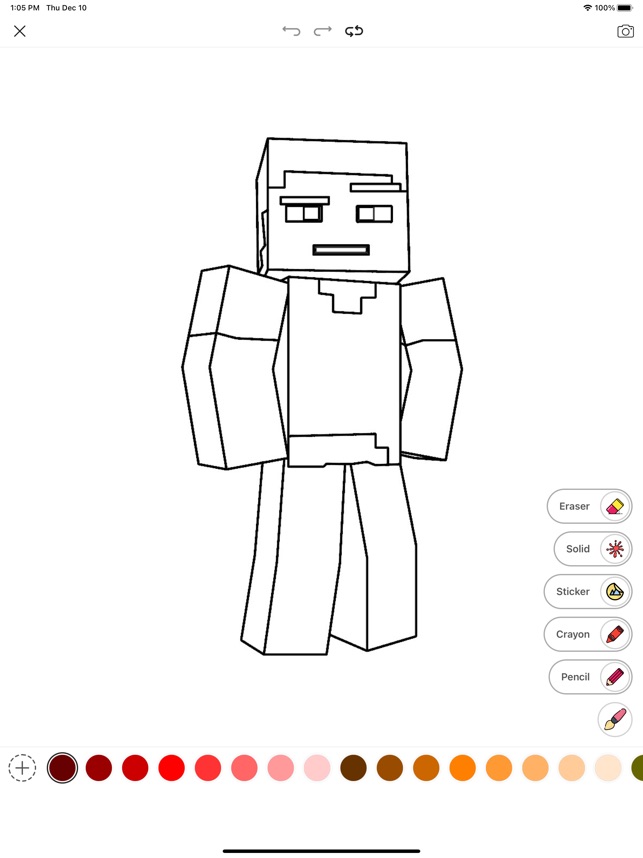 Minecolor Minecraftのカラーリング をapp Storeで