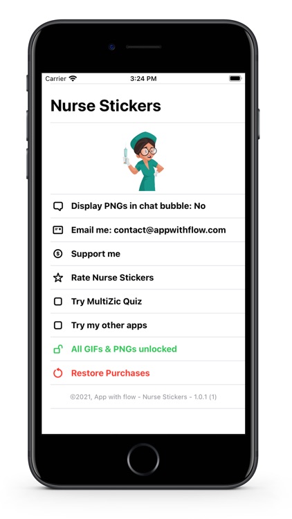 Nurse/Hospital - GIFs Stickers