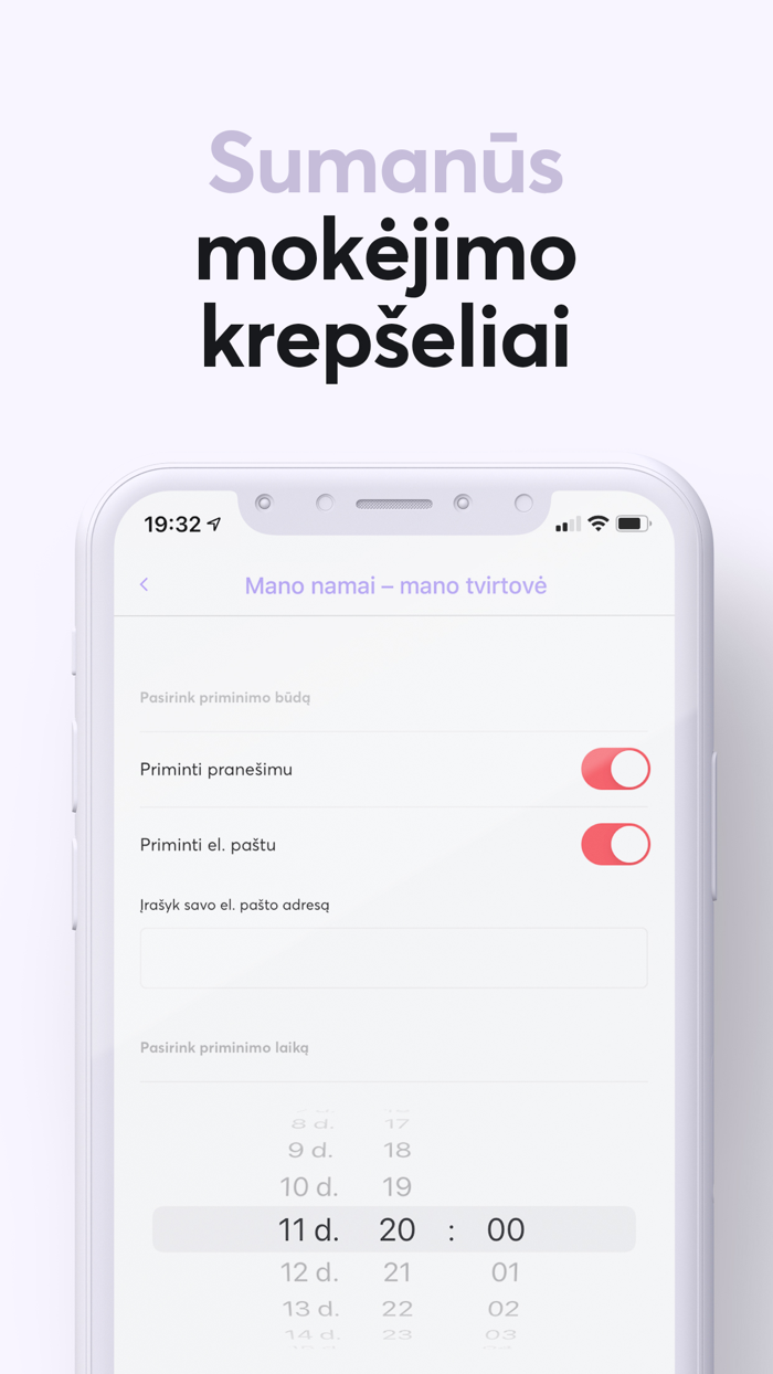 Sollo tavo sąskaitų tvarkyklė