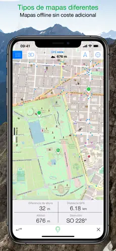 Screenshot 5 Maps 3D - Outdoor GPS iphone