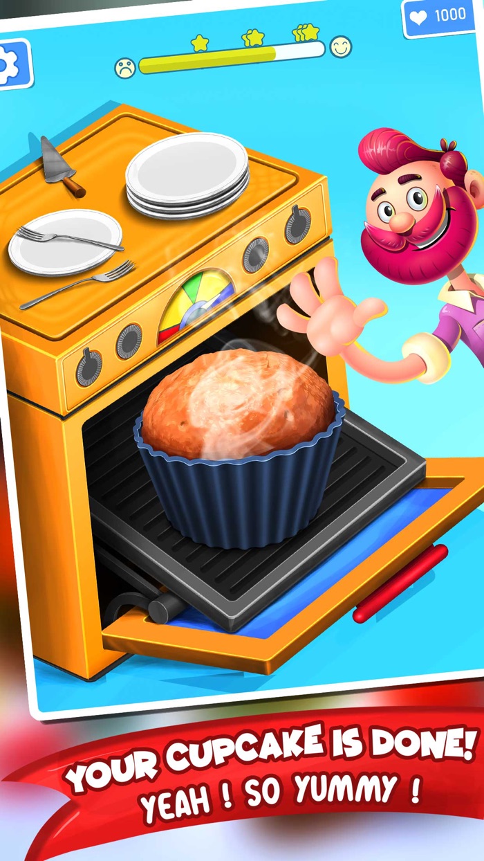 Sweet Cupcake Baking Game