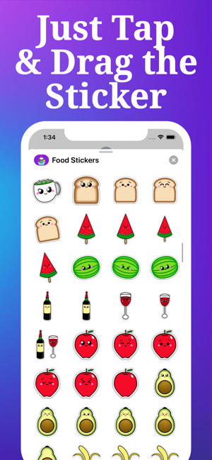 Lovely Food Stickers!(圖5)-速報App