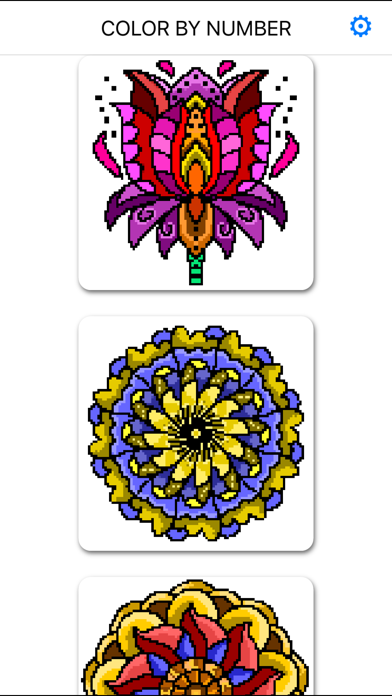 Color By Number, Mandala Paint Screenshots