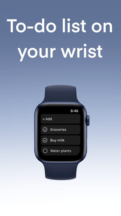 Screenshot #2 pour ScrollTask - Watch To-Do List