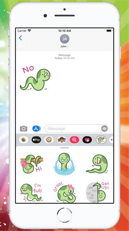 The Chubby Green Snake screenshot-3