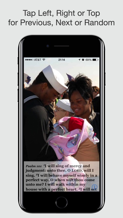 Navy Psalm Daily Quotes KJV screenshot-6