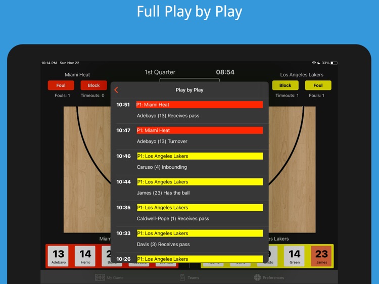 Ultimate Basketball Stats screenshot-4