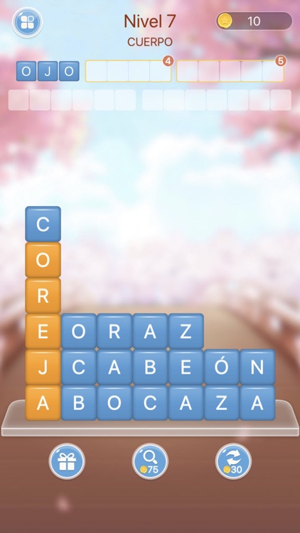 Aplasta Palabras:Juego mental